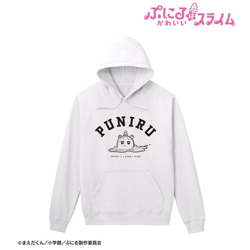 『ぷにるはかわいいスライム』ぷにるのかわいい カレッジパーカーレディース