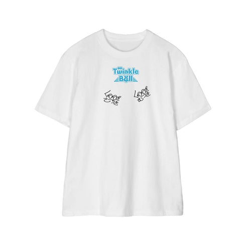 『アイ★チュウ』Twinkle Bell サイン入り風 Tシャツメンズ【202606再販】