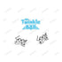 『アイ★チュウ』Twinkle Bell サイン入り風 Tシャツレディース【202606再販】