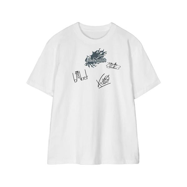『アイ★チュウ』Alchemist サイン入り風 Tシャツメンズ