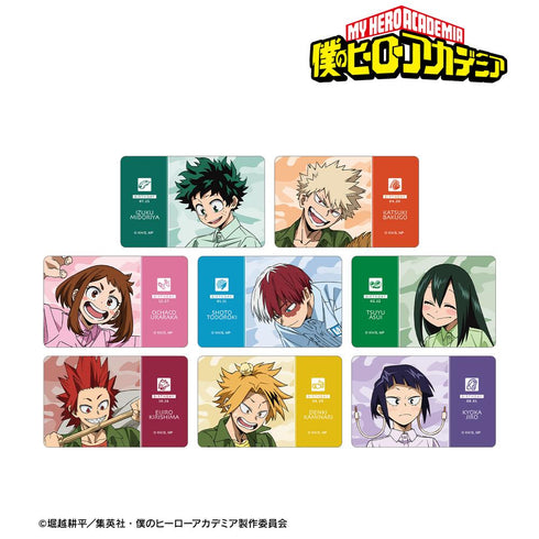 『僕のヒーローアカデミア』描き下ろし 飼育係ver. トレーディングプラスチックカード(単位/BOX)