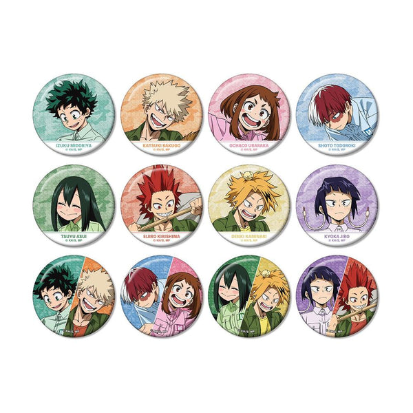 『僕のヒーローアカデミア』描き下ろし 飼育係ver. トレーディンググリッター缶バッジ(単位/BOX)【202603再販】