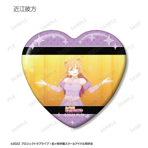 『ラブライブ!虹ヶ咲学園スクールアイドル同好会』トレーディング場面写ハート型缶バッジ(単位/BOX)【202605再販】