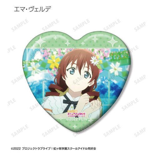 『ラブライブ!虹ヶ咲学園スクールアイドル同好会』トレーディング場面写ハート型缶バッジ(単位/BOX)【202605再販】