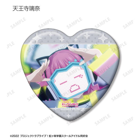 『ラブライブ!虹ヶ咲学園スクールアイドル同好会』トレーディング場面写ハート型缶バッジ(単位/BOX)【202605再販】