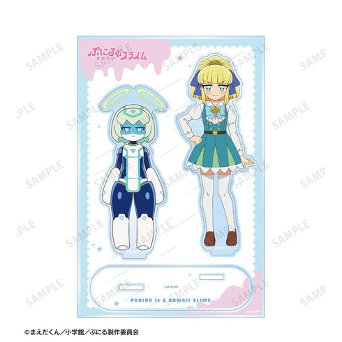 『ぷにるはかわいいスライム』御金賀アリス&ルンル パーツ付きBIGアクリルスタンド
