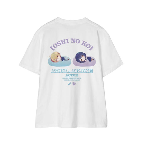 『【推しの子】』【推しの子】 アクア&黒川あかね ちびころ Tシャツメンズ【202608再販】