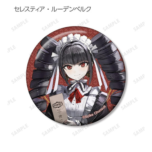 『ダンガンロンパシリーズ』緜さんイラスト メイド&執事ver. トレーディンググリッター缶バッジ(単位/BOX)【202608再販】