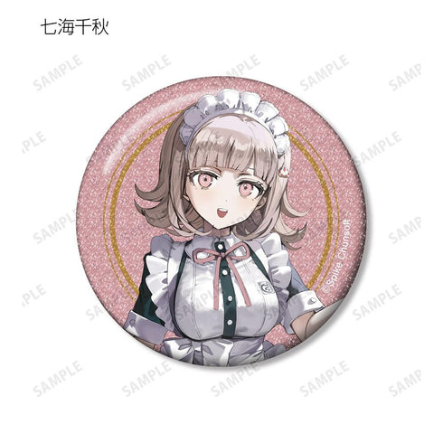 『ダンガンロンパシリーズ』緜さんイラスト メイド&執事ver. トレーディンググリッター缶バッジ(単位/BOX)【202608再販】