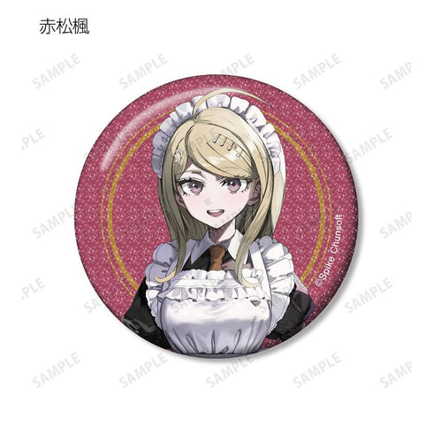 『ダンガンロンパシリーズ』緜さんイラスト メイド&執事ver. トレーディンググリッター缶バッジ(単位/BOX)【202608再販】