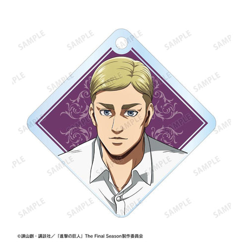 《进击的巨人》全新绘制 埃尔文 休闲版 双连线亚克力钥匙扣【202605再版】