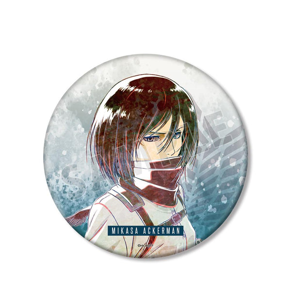 『進撃の巨人』ミカサ Ani-Art 第1弾 BIG缶バッジ【202601再販】