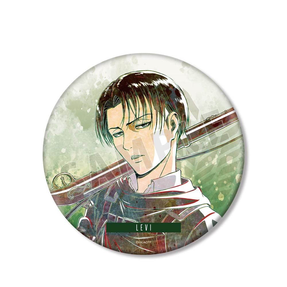 進撃の巨人 リヴァイ 缶バッジ 1 進撃の巨人』リヴァイ Ani-Art 第1弾 BIG缶バッジ【202508再販