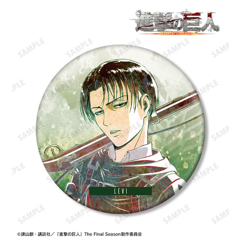 『進撃の巨人』リヴァイ Ani-Art 第1弾 BIG缶バッジ【202601再販】