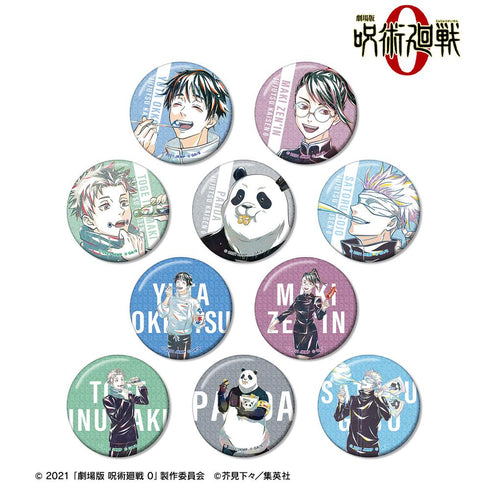 『呪術廻戦 0』トレーディング Ani-Art 第3弾 グリッター缶バッジ(単位/BOX)