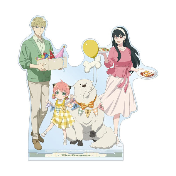 『SPY×FAMILY』描き下ろし フォージャー家 ホリデーパーティーver. アクリルスタンド