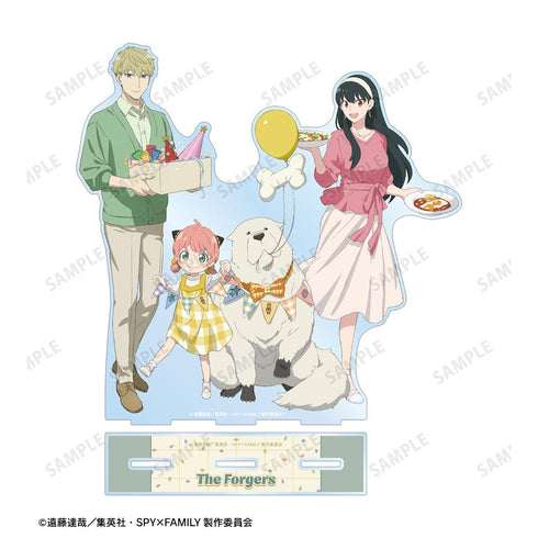 『SPY×FAMILY』描き下ろし フォージャー家 ホリデーパーティーver. アクリルスタンド