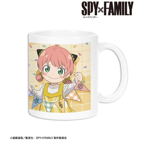 『SPY×FAMILY』描き下ろし アーニャ・フォージャー ホリデーパーティーver. マグカップ ver.A