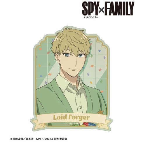 『SPY×FAMILY』描き下ろし ロイド・フォージャー ホリデーパーティーver. トラベルステッカー