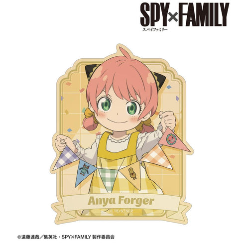 『SPY×FAMILY』描き下ろし アーニャ・フォージャー ホリデーパーティーver. トラベルステッカー