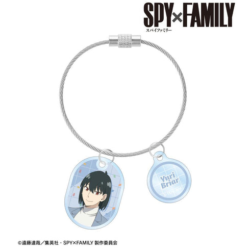 『SPY×FAMILY』描き下ろし ユーリ・ブライア ホリデーパーティーver. 2連ワイヤーアクリルキーホルダー