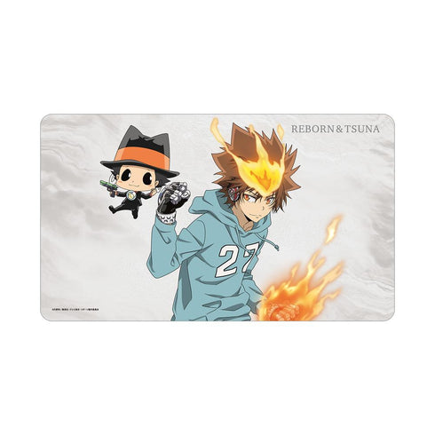 『家庭教師ヒットマンREBORN!』描き下ろし 沢田 綱吉 & リボーン 修業風景ver. マルチデスクマット【202512再販】