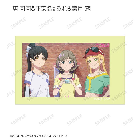 『ラブライブ!スーパースター!!』トレーディング 1期 場面写インスタントカメラ風イラストカード3枚セット(単位/BOX)