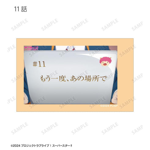 『ラブライブ!スーパースター!!』トレーディング 1期 場面写インスタントカメラ風イラストカード3枚セット(単位/BOX)