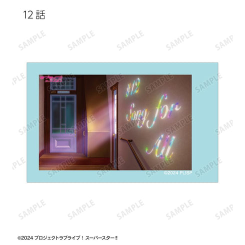 『ラブライブ!スーパースター!!』トレーディング 1期 場面写インスタントカメラ風イラストカード3枚セット(単位/BOX)