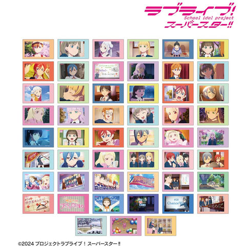 『ラブライブ!スーパースター!!』トレーディング 2期 場面写インスタントカメラ風イラストカード3枚セット(単位/BOX)