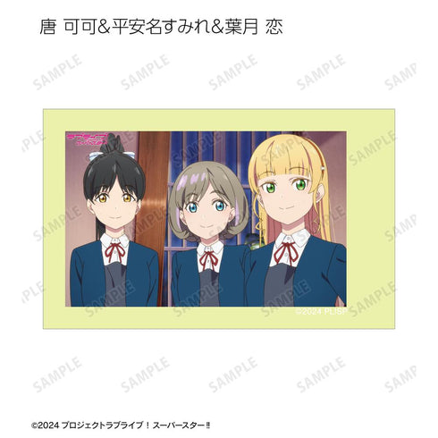 『ラブライブ!スーパースター!!』トレーディング 2期 場面写インスタントカメラ風イラストカード3枚セット(単位/BOX)