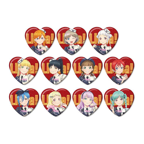 《Love Live! SuperStar!!》收藏卡 搖搖☆☆☆版 心形徽章(單位/盒)【202605再版】