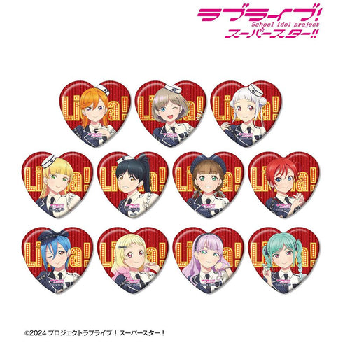《Love Live! SuperStar!!》收藏卡 搖搖☆☆☆版 心形徽章(單位/盒)【202605再版】