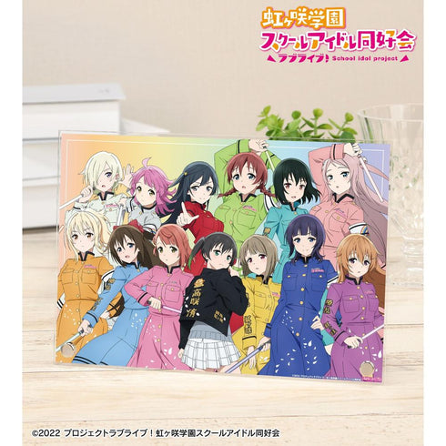 《Love Live! 虹咲學園校園偶像同好會》全新繪製 全員集合 繚亂!勝利之路ver. A5壓克力板【202605再版】