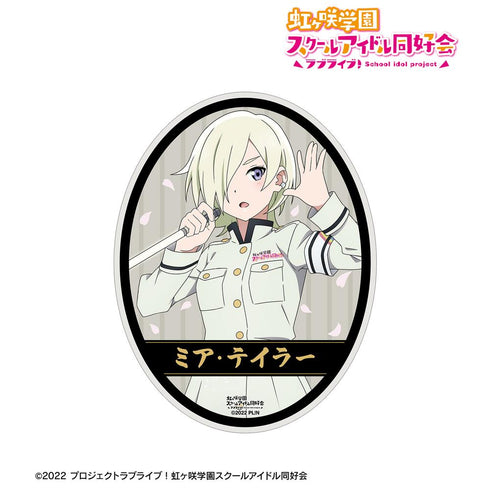 『ラブライブ!虹ヶ咲学園スクールアイドル同好会』描き下ろし ミア・テイラー 繚乱!ビクトリーロードver. ダイカットステッカー