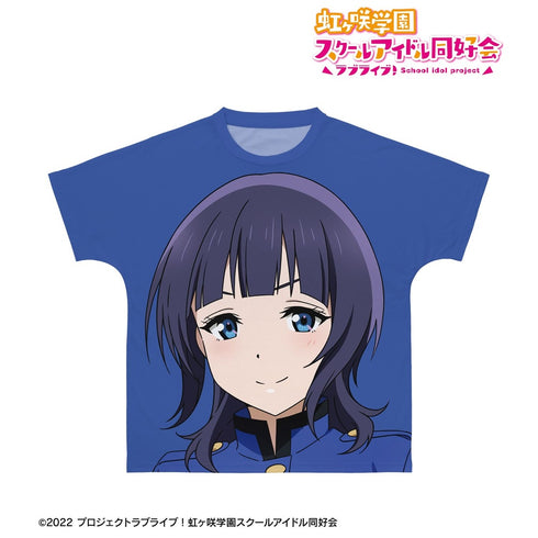 『ラブライブ!虹ヶ咲学園スクールアイドル同好会』描き下ろし 朝香果林 繚乱!ビクトリーロードver. フルグラフィックTシャツユニセックス【202609再販】
