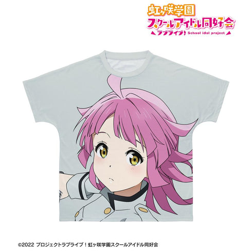 『ラブライブ!虹ヶ咲学園スクールアイドル同好会』描き下ろし 天王寺璃奈 繚乱!ビクトリーロードver. フルグラフィックTシャツユニセックス
