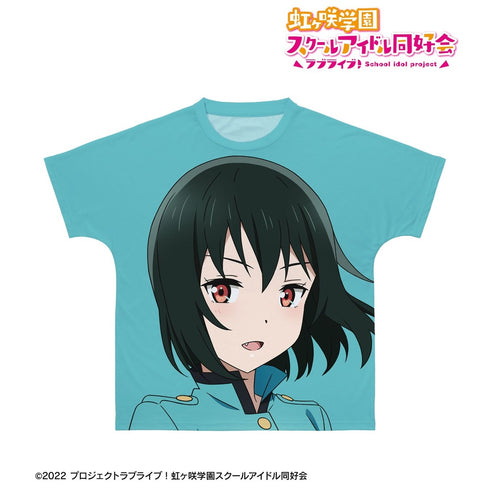 『ラブライブ!虹ヶ咲学園スクールアイドル同好会』描き下ろし 三船栞子 繚乱!ビクトリーロードver. フルグラフィックTシャツユニセックス【202609再販】