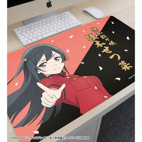 《Love Live! 虹咲學園校園偶像同好會》全新繪製 優木節菜 繚亂!勝利之路ver. 多功能桌墊【202605再版】