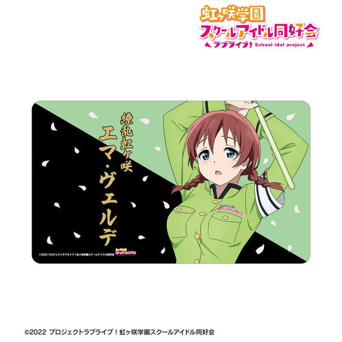 《Love Live! 虹咲學園校園偶像同好會》全新繪製 艾瑪・維爾德 繚亂!勝利之路ver. 多功能桌墊【202605再版】