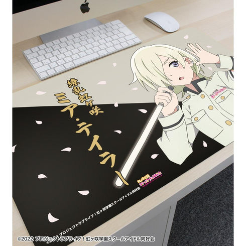 《Love Live! 虹咲学园校园偶像同好会》全新绘制 米娅·泰勒 绚烂!胜利之路ver. 多功能桌垫【202605再版】