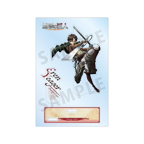 『進撃の巨人』エレン 立体機動ver. パーツ付きBIGアクリルスタンド【202607再販】
