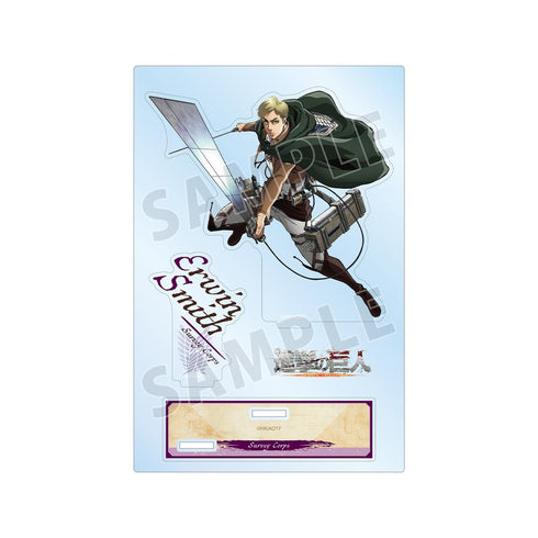 『進撃の巨人』エルヴィン 立体機動ver. パーツ付きBIGアクリルスタンド【202510再販】