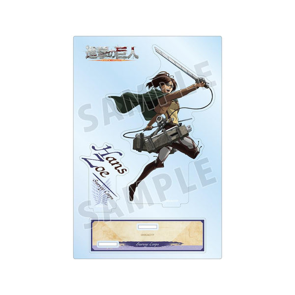 『進撃の巨人』ハンジ 立体機動ver. パーツ付きBIGアクリルスタンド【202510再販】