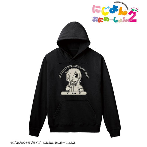 『にじよん あにめーしょん2』ミア・テイラー カレッジパーカーメンズ