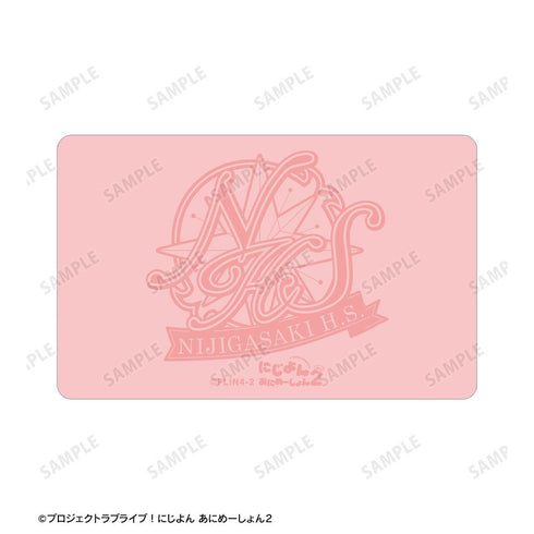 『にじよん あにめーしょん2』鐘 嵐珠 プラスチック学生証風カード