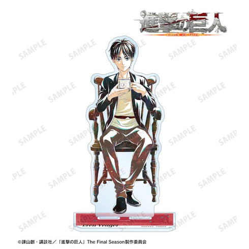 『進撃の巨人』描き下ろし エレン ティータイムver. Ani-Art BIGアクリルスタンド【202608再販】