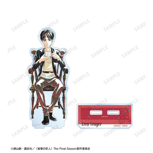 『進撃の巨人』描き下ろし エレン ティータイムver. Ani-Art BIGアクリルスタンド【202608再販】