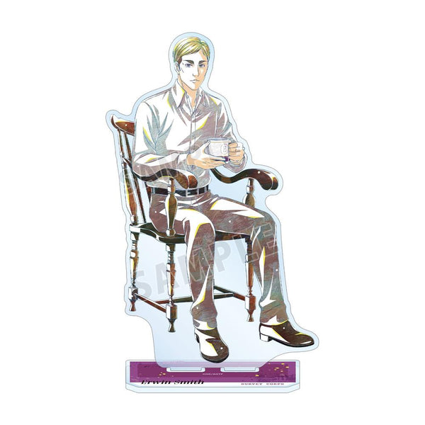 『進撃の巨人』描き下ろし エルヴィン ティータイムver. Ani-Art BIGアクリルスタンド【202608再販】