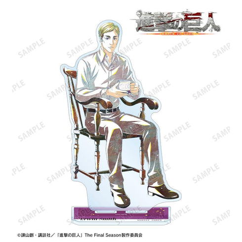 『進撃の巨人』描き下ろし エルヴィン ティータイムver. Ani-Art BIGアクリルスタンド【202608再販】